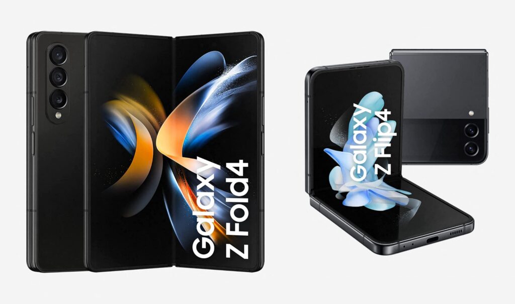 Samsung Galaxy Z Fold4 et Z Flip4