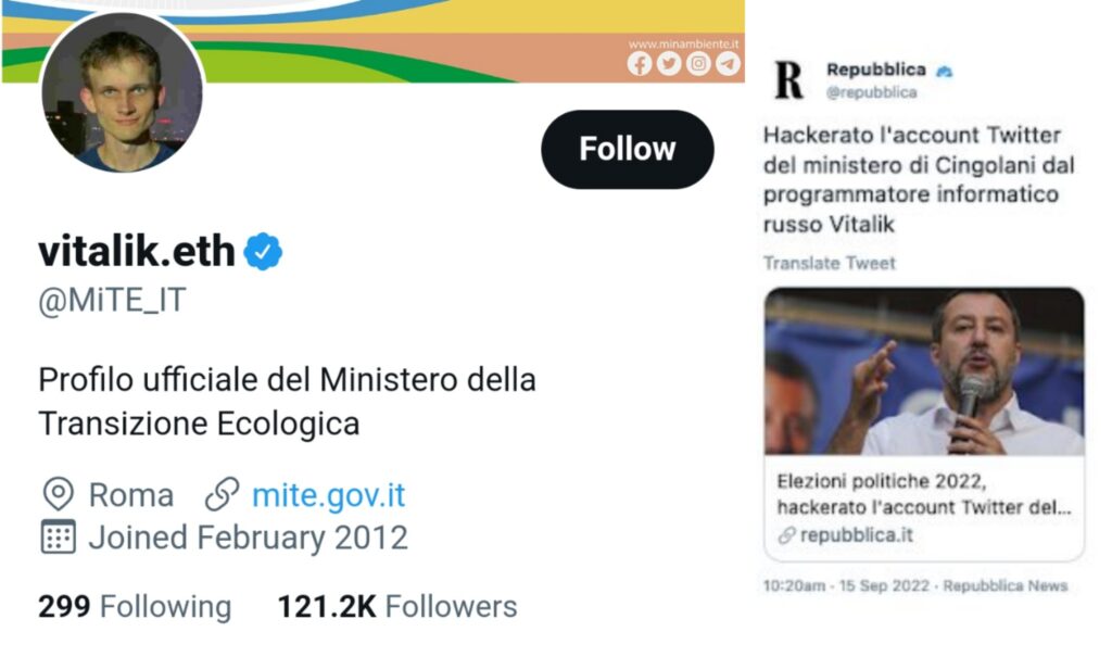 Twitter MiTE La Repubblica
