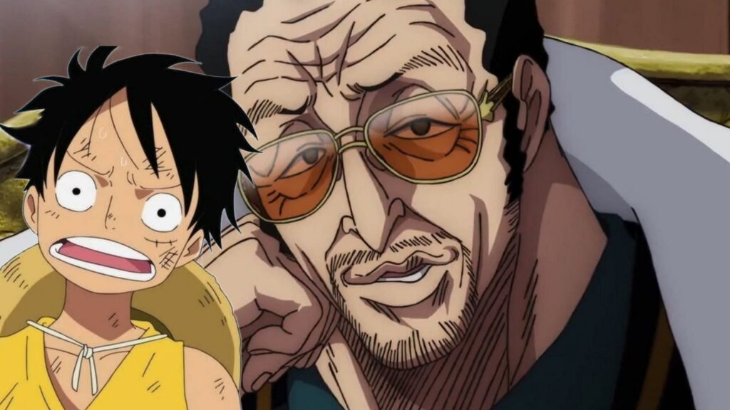 Luffy et Kizaru de One Piece