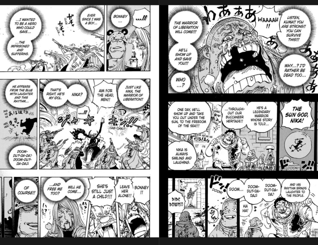 One Piece 1095 dieu du soleil Nika