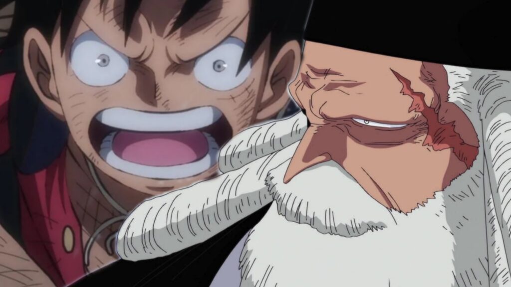 Luffy et Saturn de One Piece