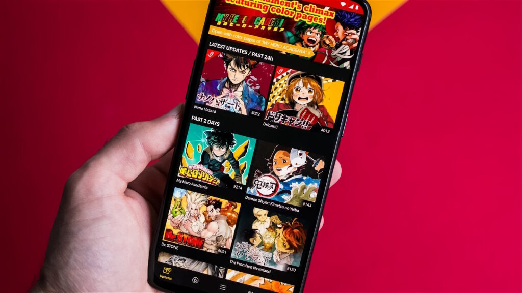 Manga Plus Mobile App