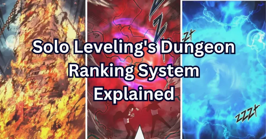 Système de classement des donjons de Solo Leveling