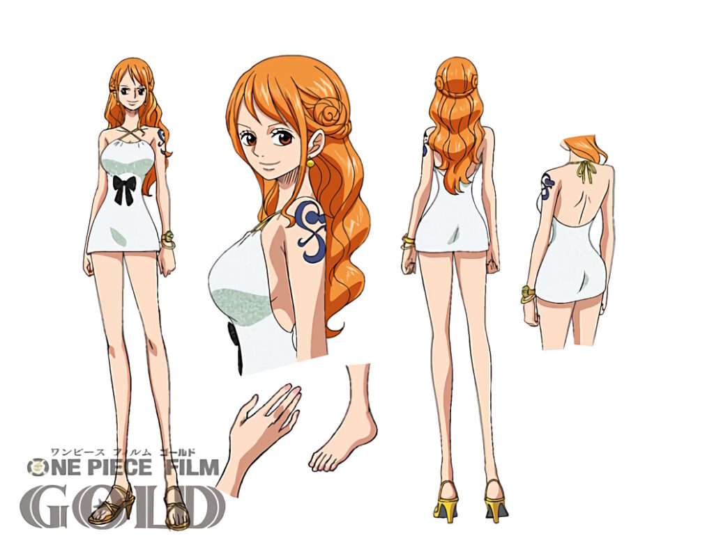 La robe de Nami dans One Piece Gold