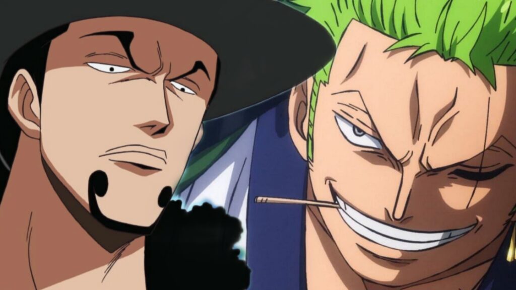 Pike et Zoro de One Piece