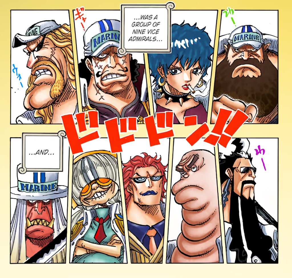 Les 8 vice-amiraux de la saga Egghead de One Piece