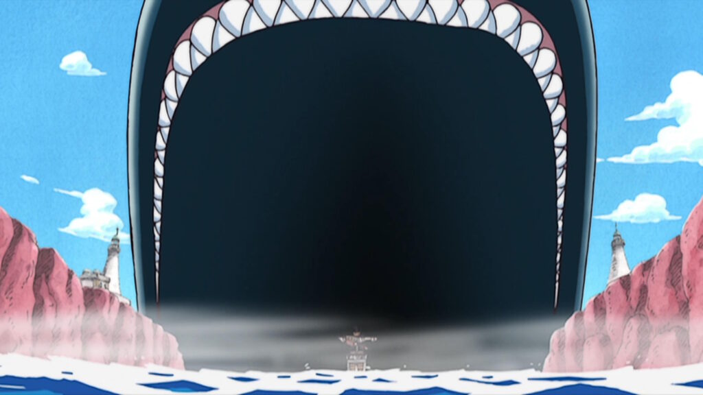 Le ventre de Laboon dans One Piece