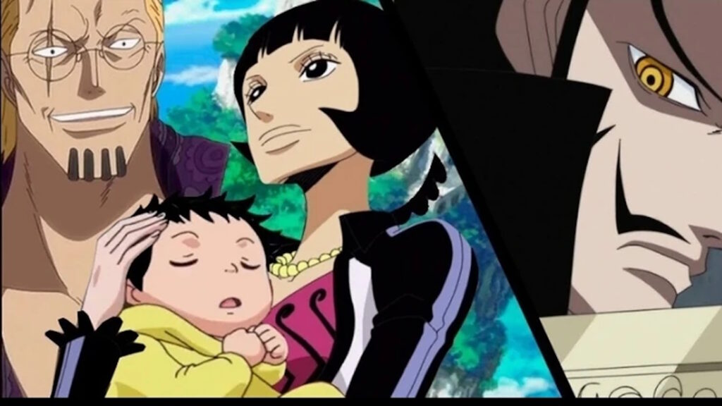 one piece rayleigh shakky parents mihawk