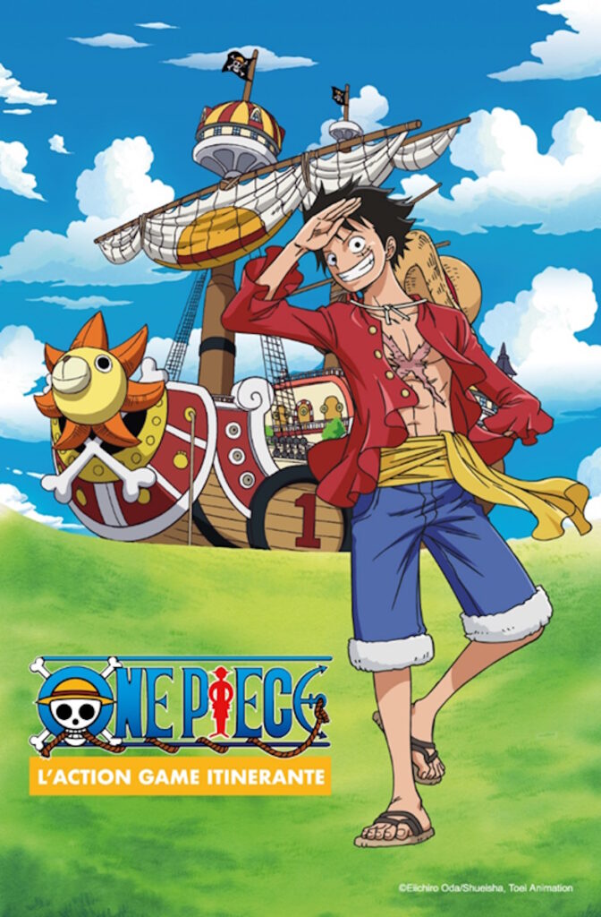 jeu d'action itinérant one piece poster